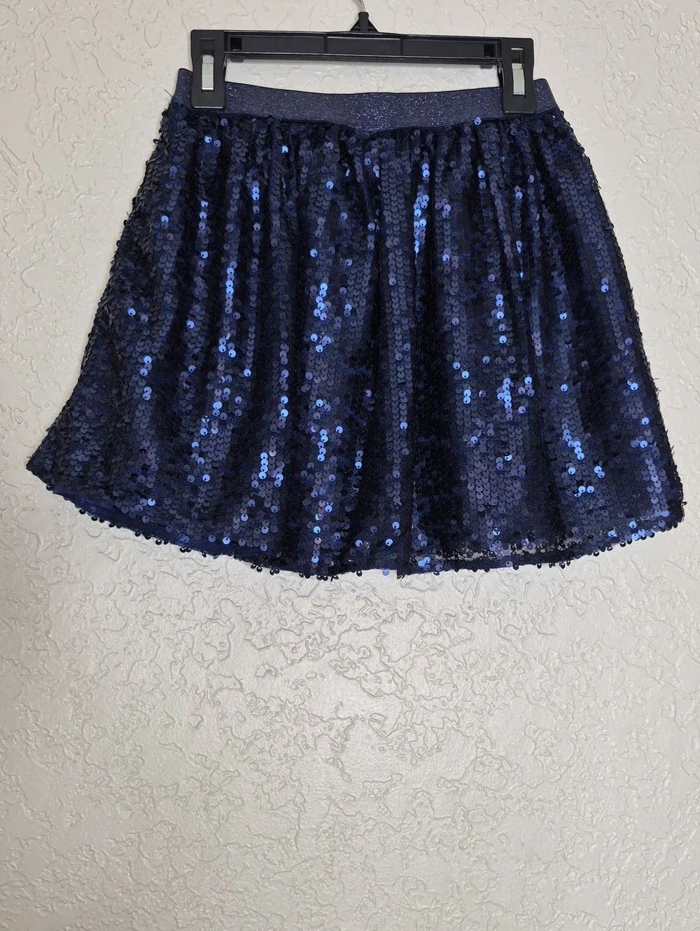Cat &‎ Jack Sequin Skirt Blue Size M (7/8) Girls